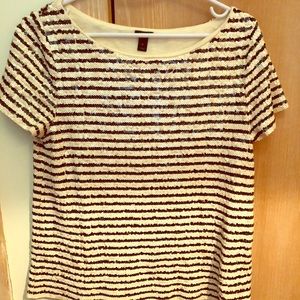 Jcrew sequined shirt